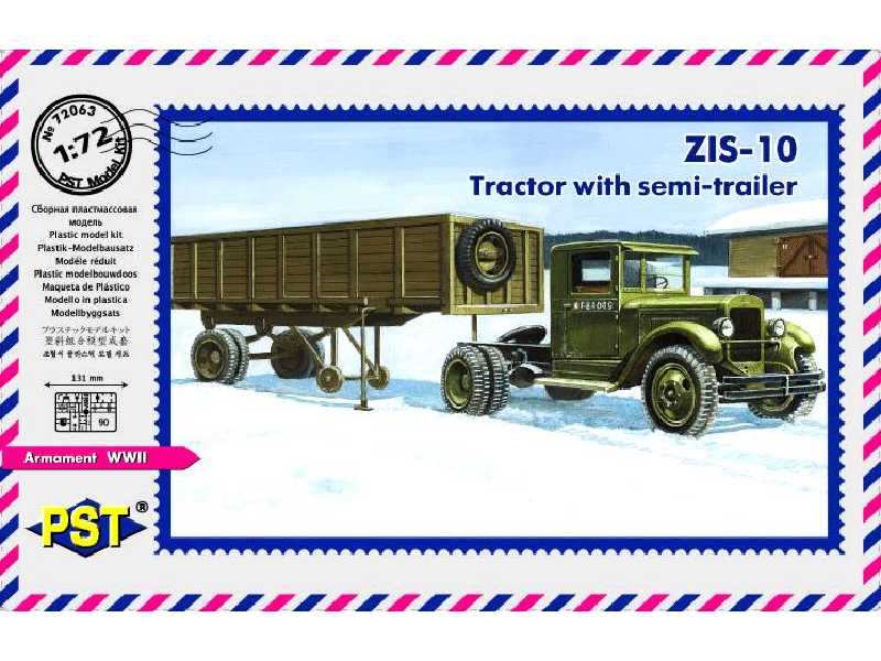 ZIS-10 Tractor with semi-trailer - image 1