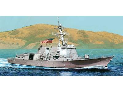 U.S.S. Pinckney DDG-91 Arleigh Burke Class Flight IIa Destroyer - image 1