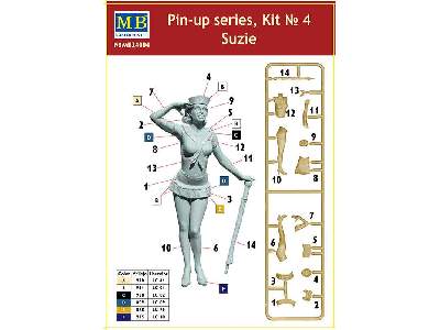 Pin-up series, Kit No. 4. Suzie - image 4