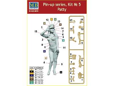 Pin-up series, Kit No. 5. Patty - image 4