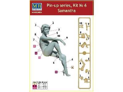 Pin-up series, Kit No. 6. Samantha - image 4