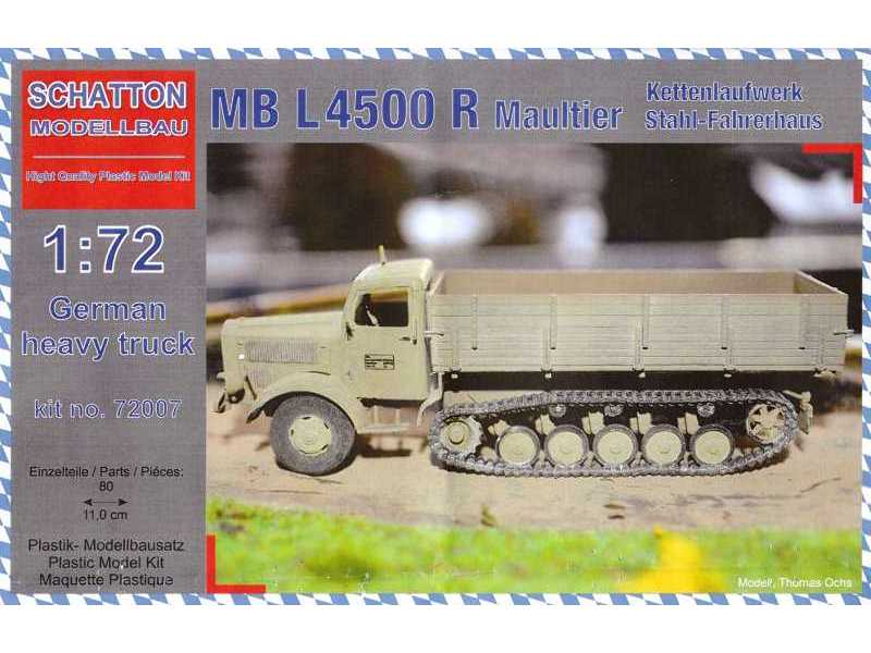 Mercedes Benz L4500 Maultier With Metal Cab - image 1