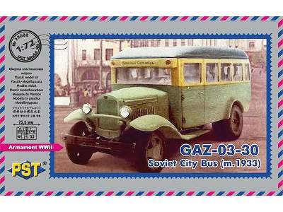 GAZ-03-30 m.1933 - Soviet city bus - image 1