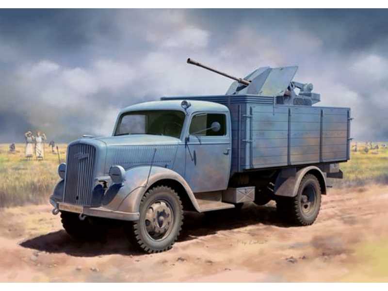 German 3t 4x2 Truck w/2cm FlaK 38 (2 in 1) - Smart Kit - image 1