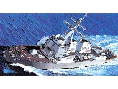 USS Mustin DDG-89 Arleigh Burke Class Flight IIa Destroyer - image 1