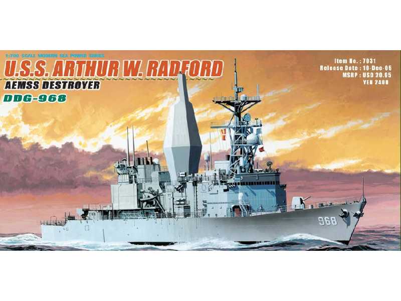 U.S.S. Artuhur W.Radford Aemss Destroyer DDG-968 - image 1 U.S.S. Artuhur W.Radford Aemss Destroyer DDG-968 - image 1