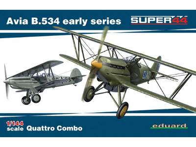 Avia B.534 early series QUATTRO COMBO 1/144 - image 1