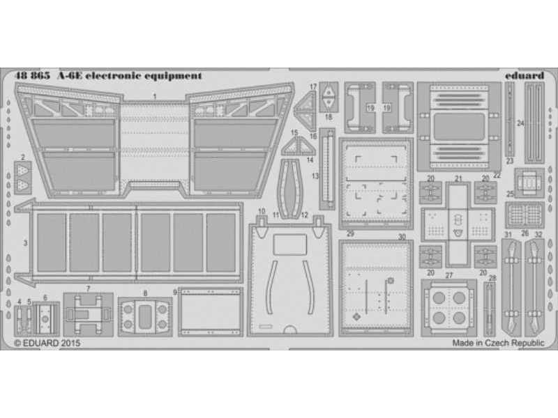 A-6E electronic equipment 1/48 - Hobby Boss - image 1