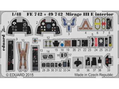 Mirage III E 1/48 - Kinetic - image 1