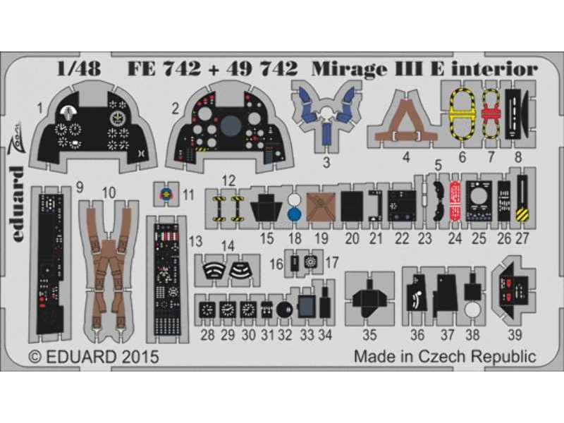 Mirage III E 1/48 - Kinetic - image 1