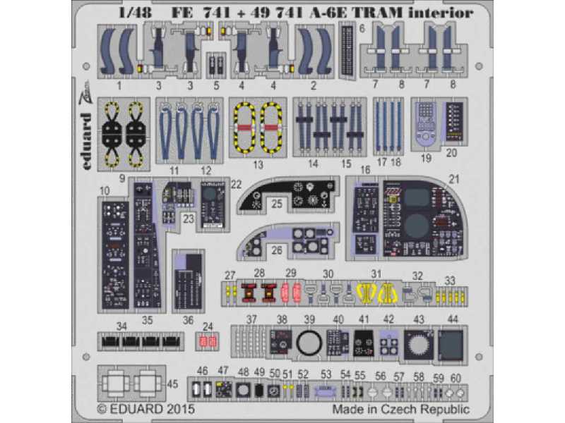 A-6E TRAM interior 1/48 - Hobby Boss - image 1