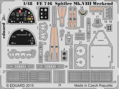 Spitfire Mk. VIII Weekend 1/48 - Eduard - image 1