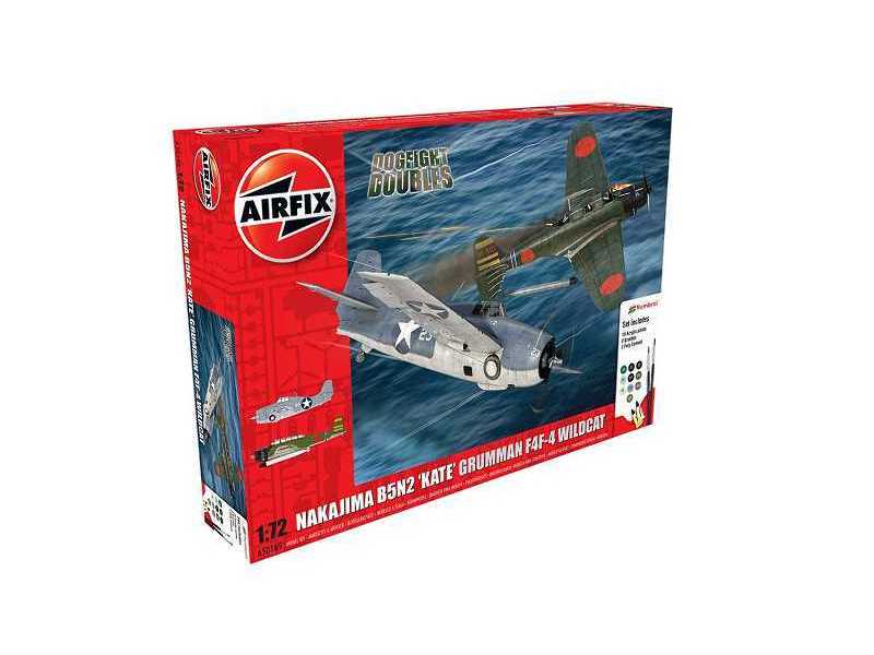 Nakajima B5N2 Kate - Grumman F4F4 Wildcat - Gift Set - image 1