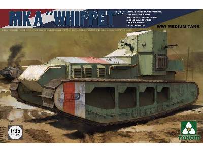 Mark A Whippet WWI Tank  - image 1