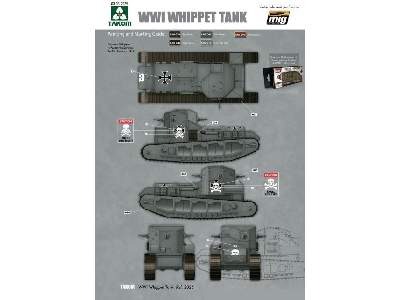 Mark A Whippet WWI Tank  - image 4