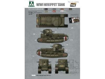Mark A Whippet WWI Tank  - image 6