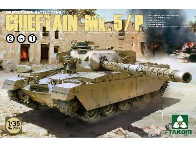 1/144 British Chieftain Main Battle Tank Resin Kit 