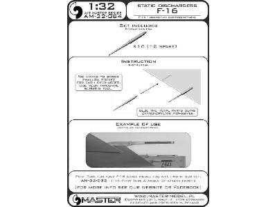 Odgromniki elektrostatyczne - używane na samolotach F-16 (16 szt - image 3