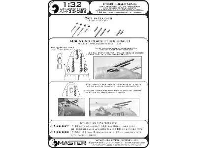 P-38 Lightning - zestaw uzbrojenia wczesnego typu (km-y Browning - image 4