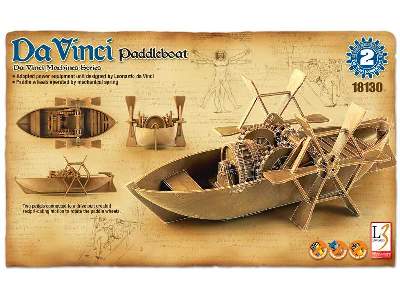 Leonardo Da Vinci - Paddleboat - image 1