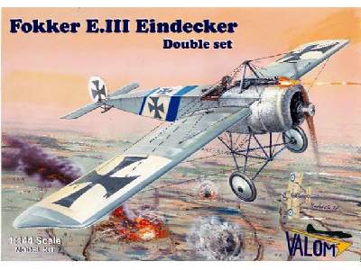 Fokker E.III Eindecker - double set - image 1