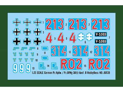 German Pz.Kpfw. / Pz.BfWg 38(t) Ausf. B  - image 3