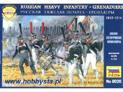 Figures - Russian Heavy Infantry - Grenadiers 1812 - 1814 - image 1