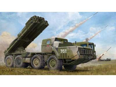 Soviet 9A52-2 Smerch-M multiple rocket launcher of RSZO 9k58  - image 1