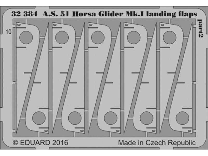 A. S. 51 Horsa Glider Mk. I landing flaps 1/32 - Bronco - image 1