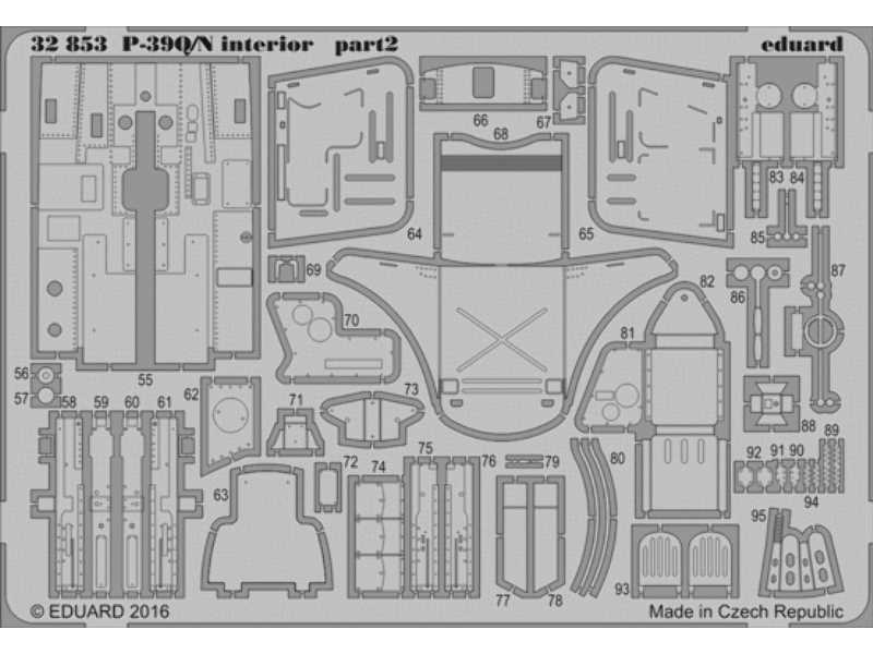 P-39Q/ N interior 1/32 - Kitty Hawk - image 1