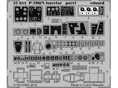 P-39Q/ N interior 1/32 - Kitty Hawk - image 2