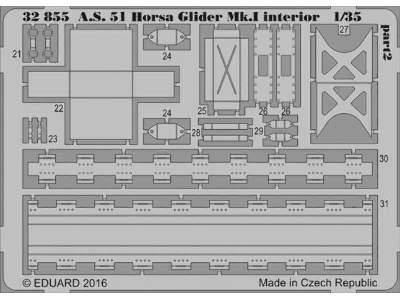 A. S. 51 Horsa Glider Mk. I interior 1/35 - Bronco - image 1