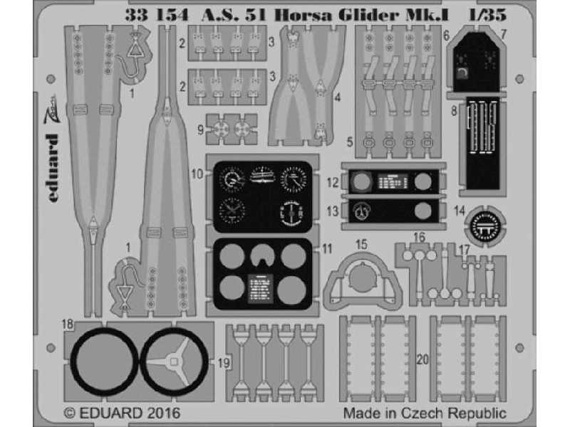 A. S. 51 Horsa Glider Mk. I 1/35 - Bronco - image 1