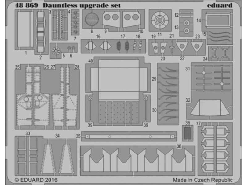 Dauntless upgrade set 1/48 - Eduard - image 1
