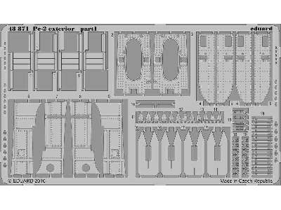 Pe-2 exterior 1/48 - Zvezda - image 2