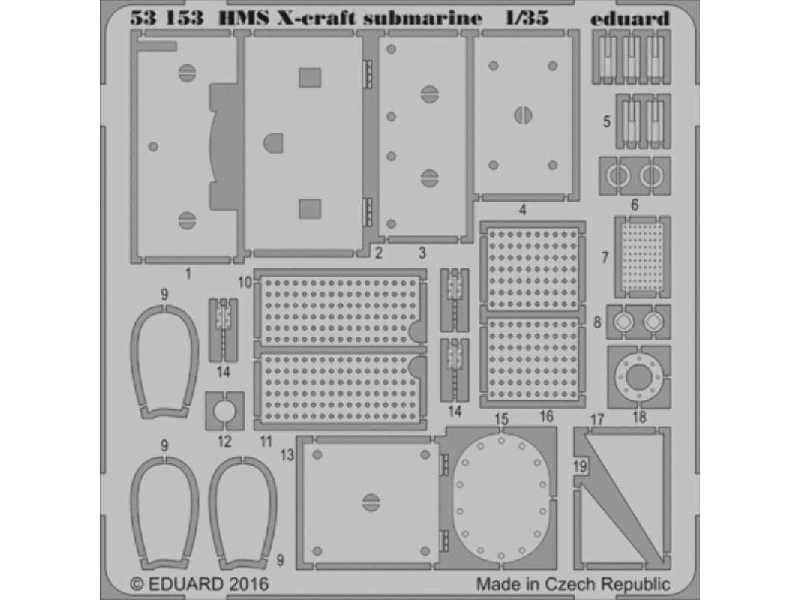 HMS X-craft submarine 1/35 - Merit - image 1