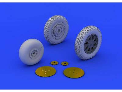 P-39 wheels early 1/48 - Eduard - image 2