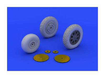 P-39 wheels early 1/48 - Eduard - image 6