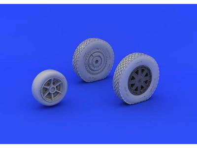 P-39 wheels late 1/48 - Eduard - image 2