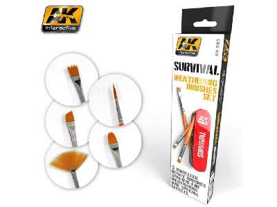 Survival Weathering Brushes Set - image 1