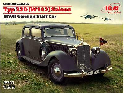 Mercedes-Benz Typ 320 (W142) Saloon, WWII German Staff Car - image 1
