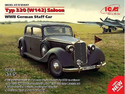 Mercedes-Benz Typ 320 (W142) Saloon, WWII German Staff Car - image 11