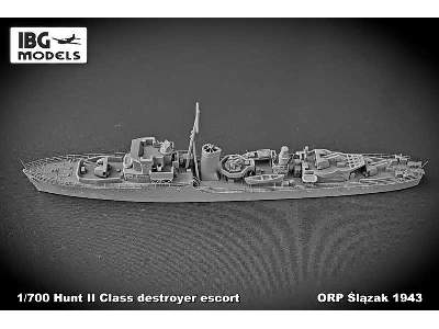 ORP Slazak 1943 Hunt II class polish destroyer escort - image 6