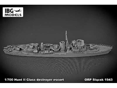 ORP Slazak 1943 Hunt II class polish destroyer escort - image 7