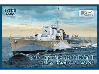 ORP Kujawiak 1942 Hunt II class polish destroyer escort - image 1