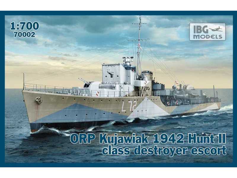 ORP Kujawiak 1942 Hunt II class polish destroyer escort - image 1