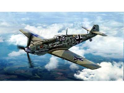 Messerschmitt Bf109e-4 Jg77 Blitz Limited Edition - image 1