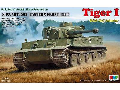 Pz.kpfw.VI Ausf. E Early Production Tiger I - with interior - image 1