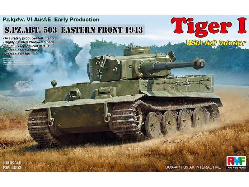 Pz.kpfw.VI Ausf. E Early Production Tiger I - with interior - image 1