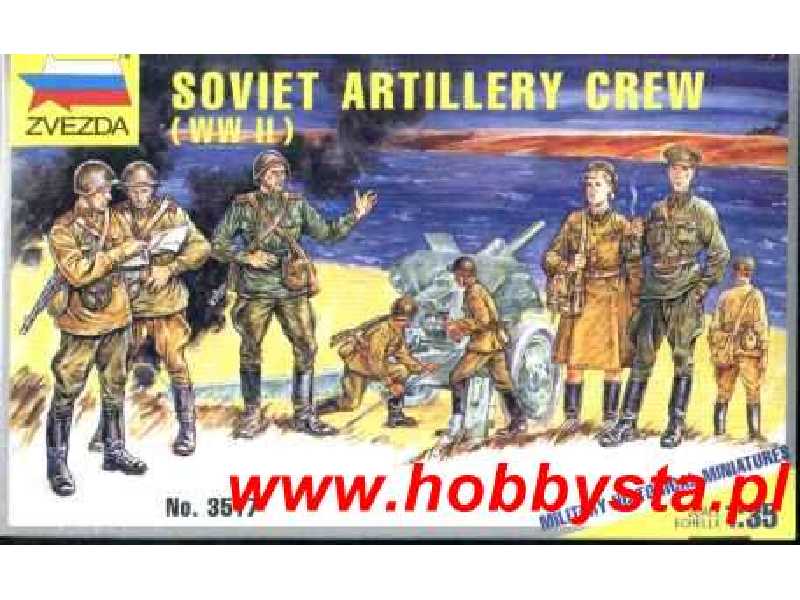 Figures - Soviet Artillery Crew - WW II - image 1